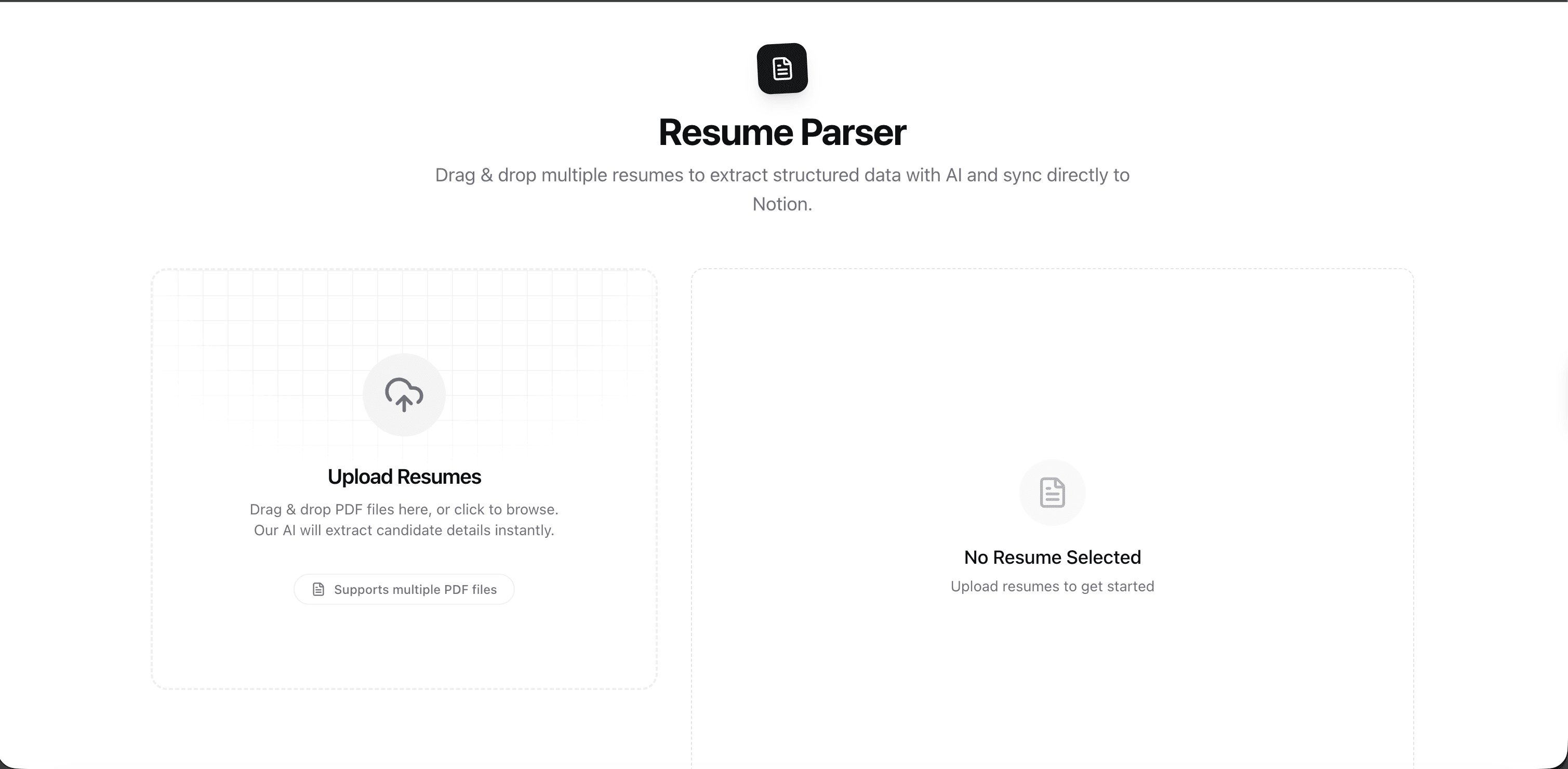 Resume Neural Net screenshot 1